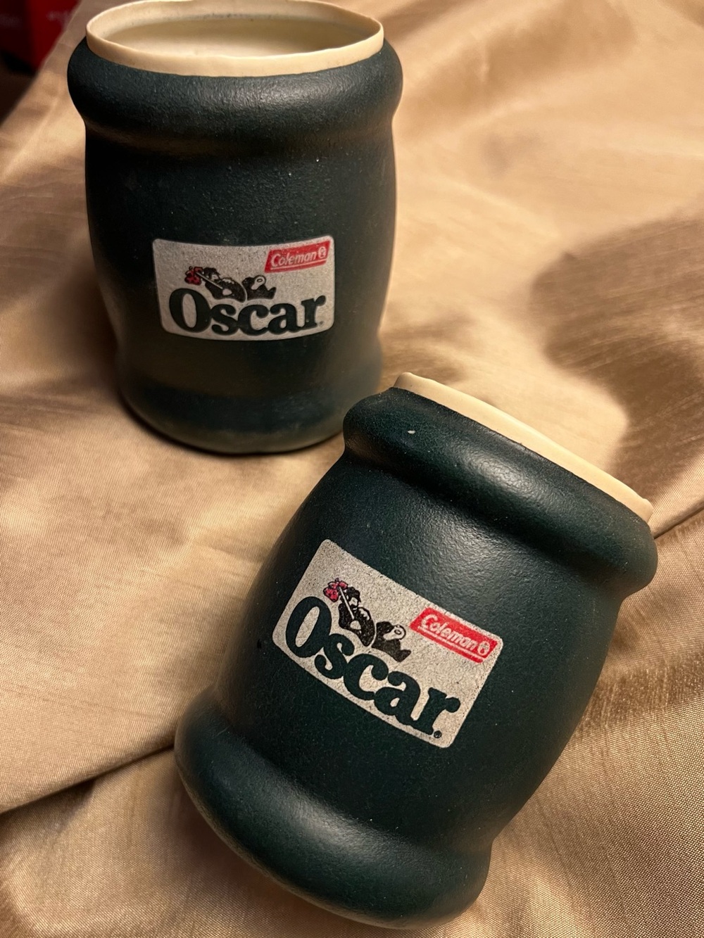 Coleman Oscar Dark Green Vintage Koozie’s